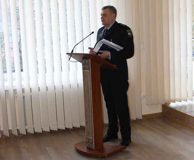 Начальник Ковельського відділку поліції Іван Тусь