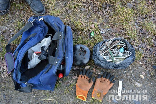 Ковельські поліцейські затримали дачних злодіїв. Фото