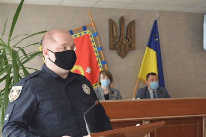 начальник Ковельського відділу поліції  майор поліції Аркадій Найдич