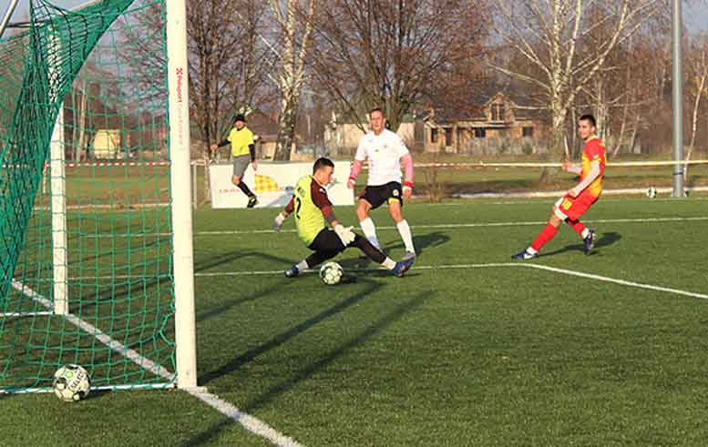 ФК "Волинь" зіграв контрольний матч у Ковелі. Відео