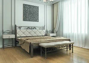 Металлическая кровать Стелла. ТМ Металл-Дизайн