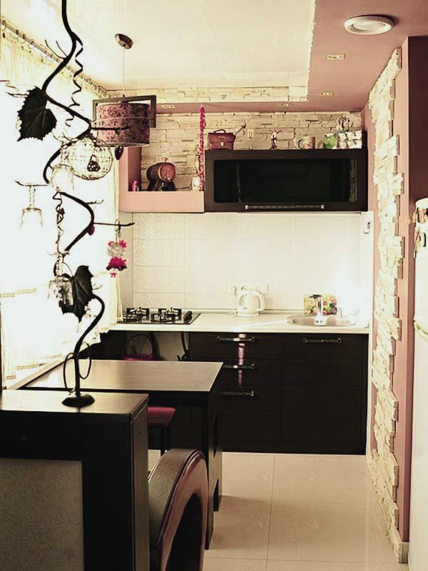 Эргономичная компактная кухня