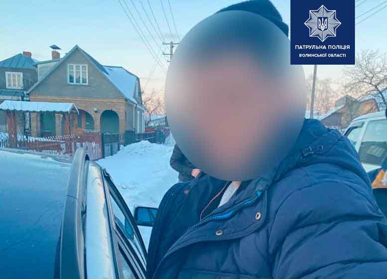  У Ковелі п'яний водій влаштував перегони з поліцією. Відео