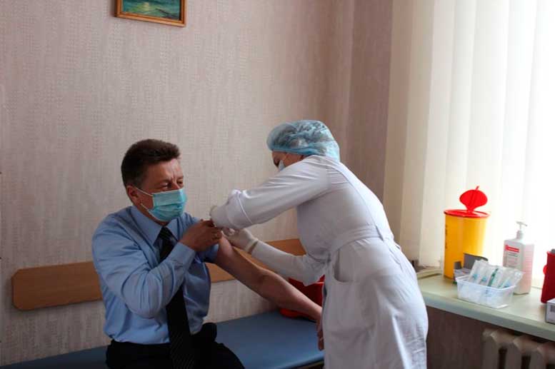 У Ковелі триває вакцінація від коронавірусної інфекції COVID-19