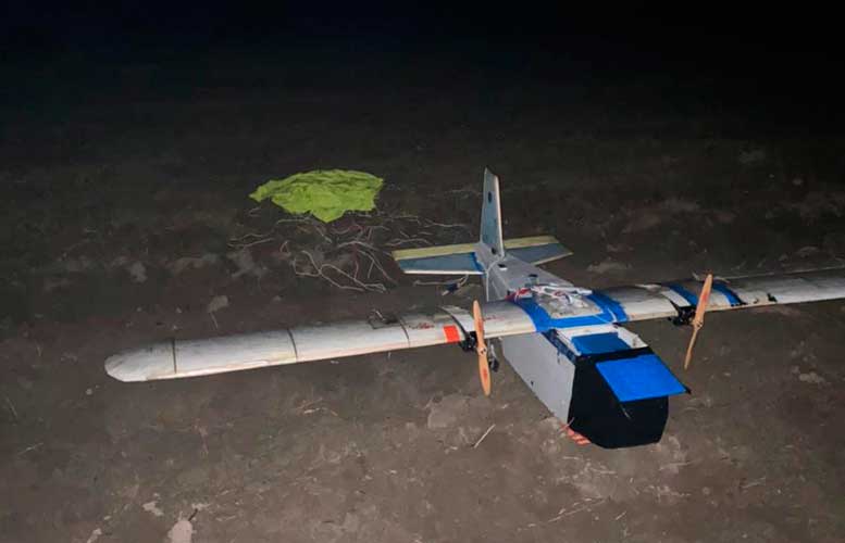 Двоє ковельчан намагалися  безпілотником перемістити в Польщу контрабандні цигарки. Відео