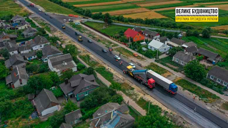На Ковельщині триває &laquo;Велике будівництво&raquo; автошляху М-19. Відео