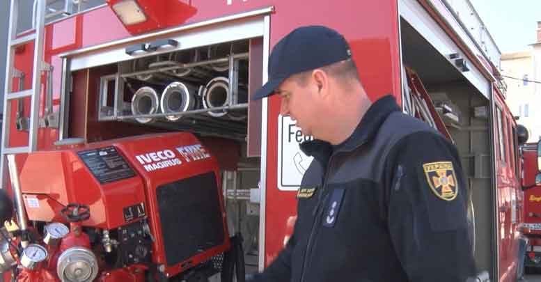 Ковельські рятувальники отримали нову техніку. Відео