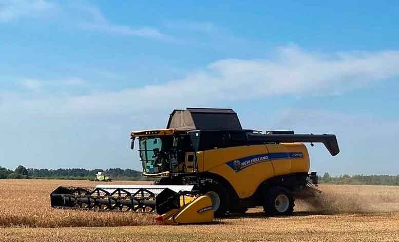 На Ковельщині триває жнивна кампанія