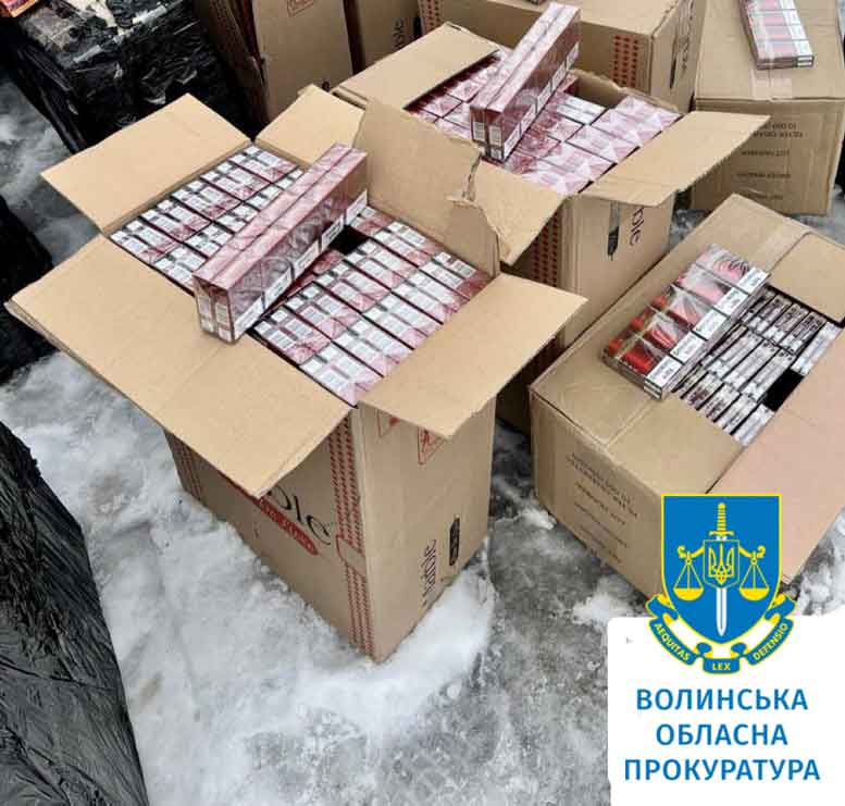 У Ковелі вилучили контрафактні цигарки