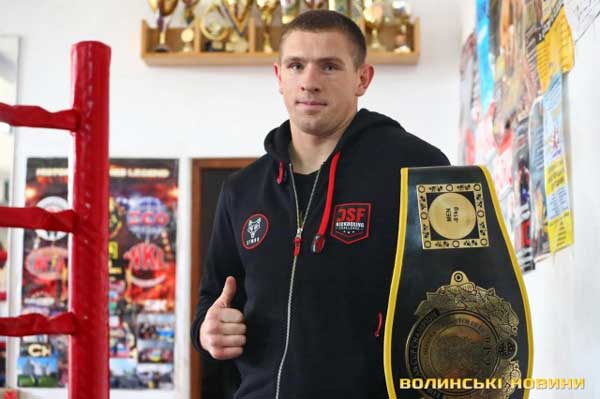 Ковельський кікбоксер Юрій Зубчук - найкращий спортсмен Волині-2018