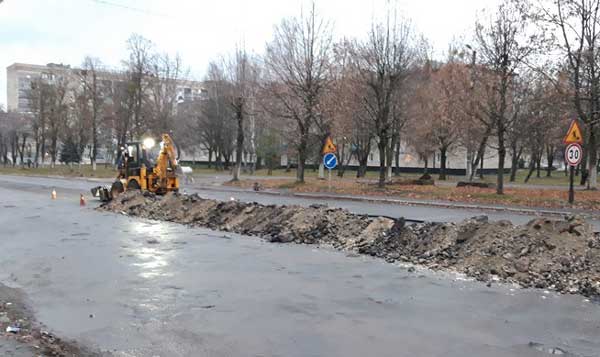 У Ковелі приступили до реконструкції вулиці Відродження