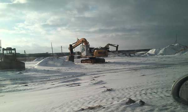 На Ковельщині розслідують факти незаконного видобутку піску