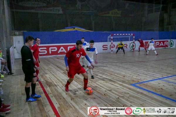 &laquo;Вокар-Ковель&raquo; пробився до півфіналу плей-офф Чемпіонату Волині з футзалу