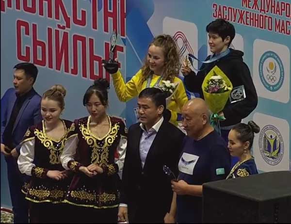 КОВЕЛЬЧАНКА ТЕТЯНА КОБ ВИБОРОЛА &laquo;СРІБЛО&raquo; В КАЗАХСТАНІ