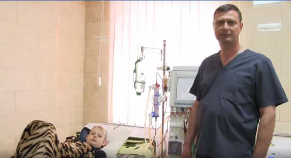 У Ковельському МТМО вперше провели гемодіаліз дитині