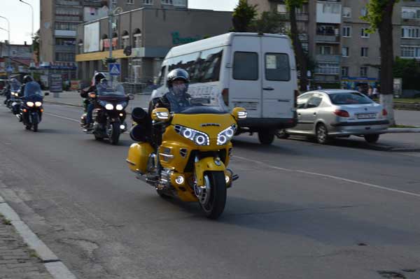 Польські та білоруські байкери відвідали Ковель