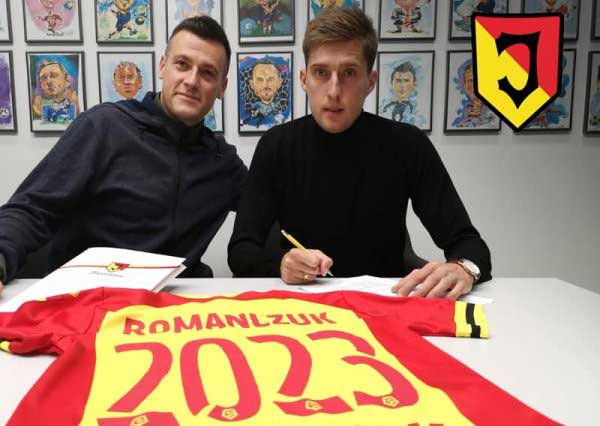 Футболіст із Ковеля Тарас Романчук продовжив контракт із польською  &laquo;Ягеллонією&raquo;