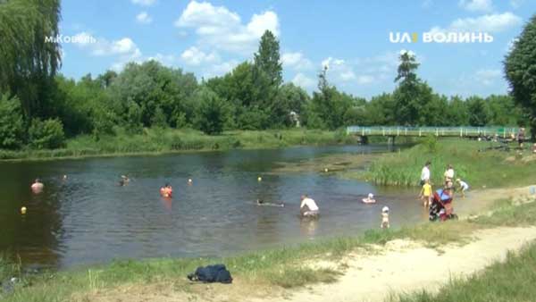 На Ковельщині &mdash; лише два пляжі обладнані для відпочинку на воді