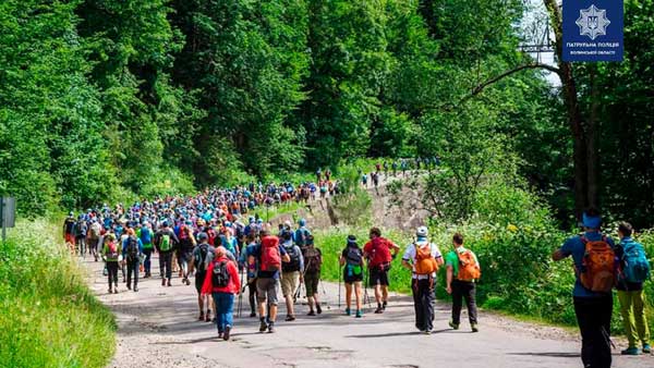 Ковельська патрульна посіла друге місце на Gorgany Race
