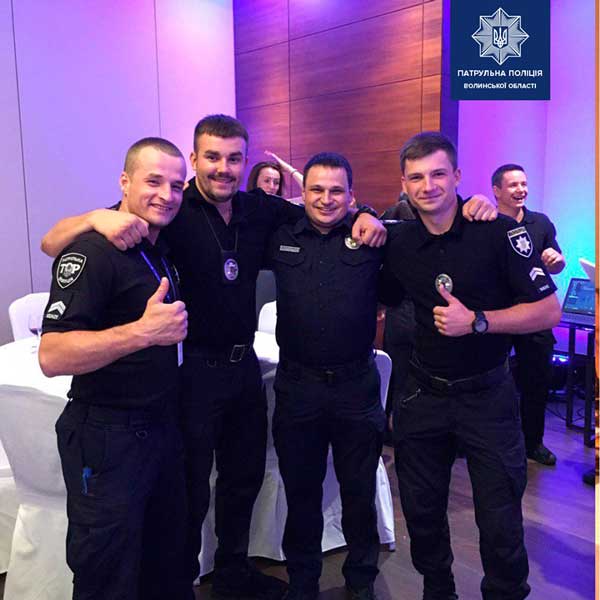 Ковельський патрульний Олександр Муравчук пройшов тренінг із спецагентами ФБР