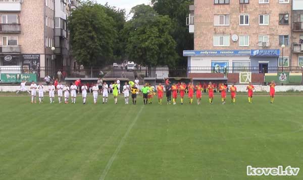 ФЦ &laquo;Ковель-Волинь&raquo; провів товариський матч із ФК &laquo;Волинь&raquo;. Відео