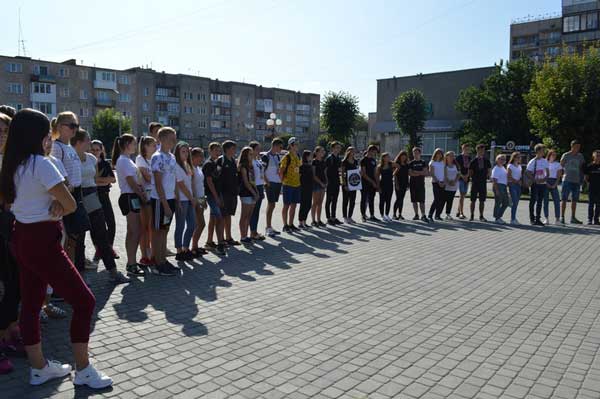 У Ковелі ровели квест "Моє місто - частинка України". Відео