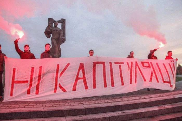 У Ковелі відбулася акція &laquo;Ні капітуляції&raquo;. Відео